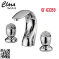 Vòi Chậu Lavabo Nóng Lạnh 3 Lỗ Clara CF-63359