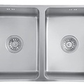 Chậu rửa bát 2 hố inox304 Clara CSS-01T