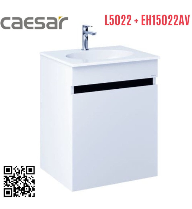 Tủ Treo Phòng Tắm Kèm chậu Caesar L5022+EH15022AV