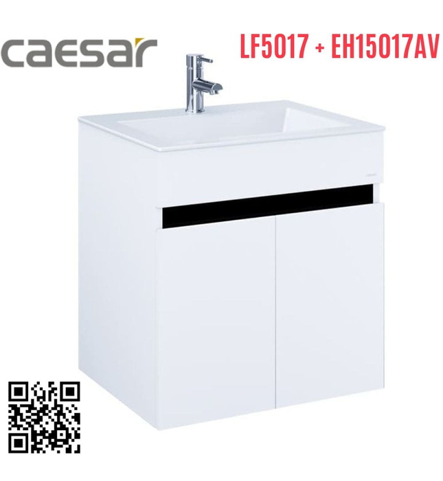 Tủ Treo Phòng Tắm Kèm chậu Caesar LF5017+EH15017AV