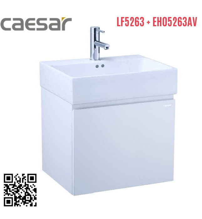 Tủ Treo Phòng Tắm Kèm chậu Caesar LF5263+EH05263AV