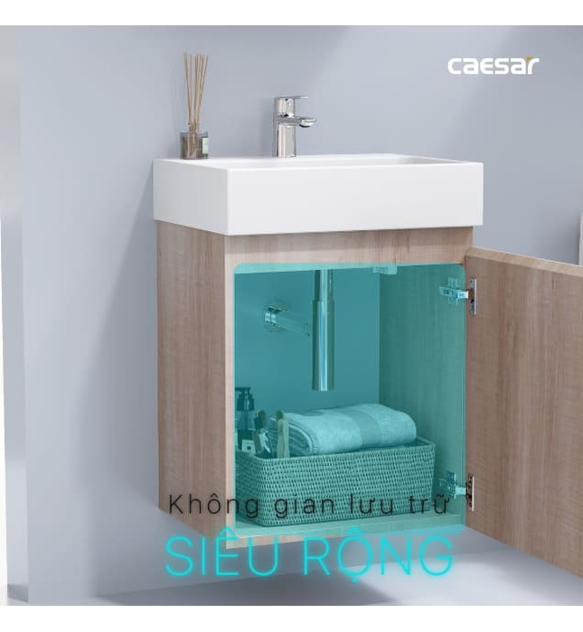Tủ Treo Phòng Tắm Kèm chậu Caesar LF5263+EH05263AW7V