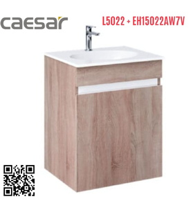 Tủ Treo Phòng Tắm Kèm chậu Caesar L5022+EH15022AW7V