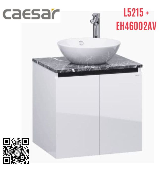 Tủ Treo Phòng Tắm Kèm chậu Caesar L5215+EH46002AV