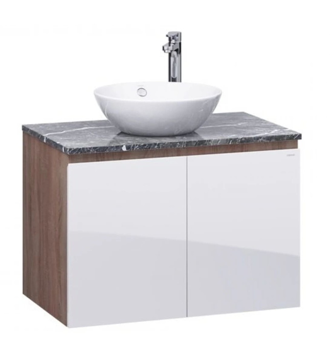 Tủ Treo Phòng Tắm Kèm chậu Caesar L5215+EH48002AWV