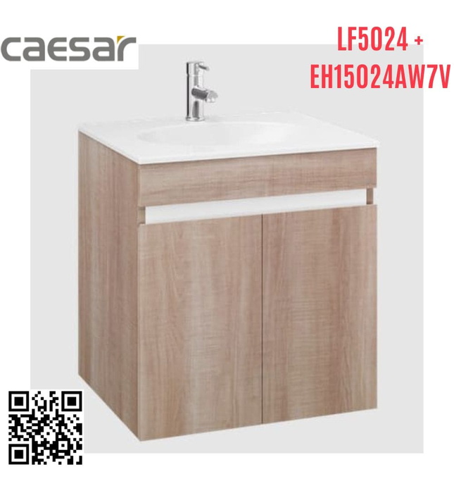 Tủ Treo Phòng Tắm Kèm chậu Caesar LF5024+EH15024AW7V