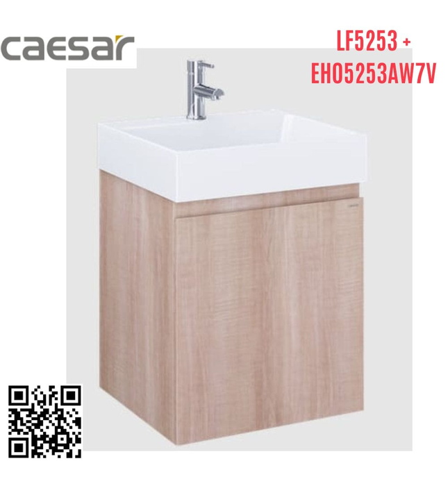 Tủ Treo Phòng Tắm Kèm chậu Caesar LF5253+EH05253AW7V