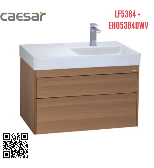 Tủ Treo Phòng Tắm Kèm chậu Caesar LF5384+EH05384DWV