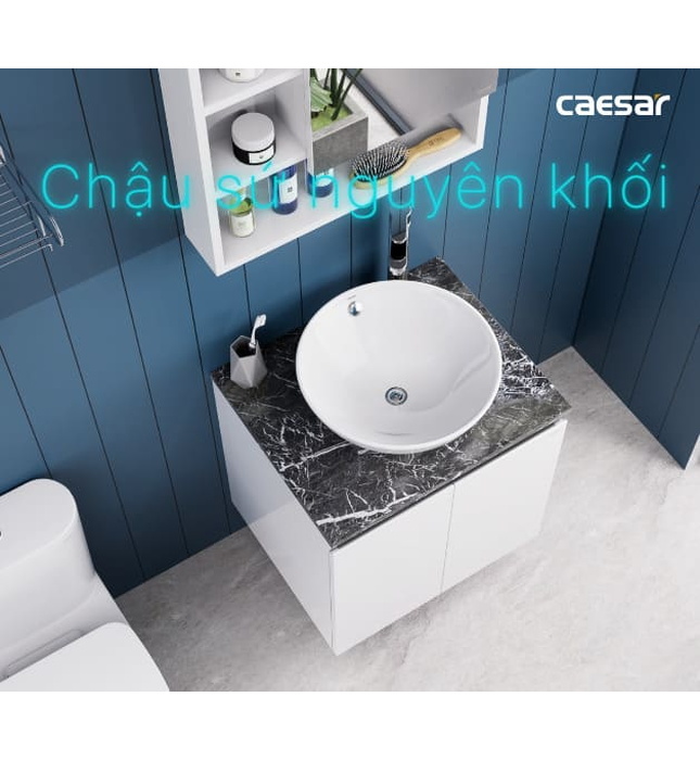 Tủ Treo Phòng Tắm Kèm chậu Caesar L5215+EH46002AV