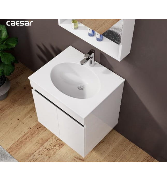 Tủ Treo Phòng Tắm Kèm chậu Caesar LF5024+EH15024AV