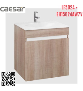 Tủ Treo Phòng Tắm Kèm chậu Caesar LF5024+EH15024AW7V