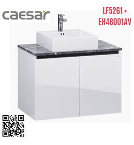Tủ Chậu Phòng Tắm Caesar+EH48001AV (Không gồm lavabo và vòi)