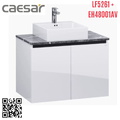 Bộ Tủ Treo Phòng Tắm Kèm Chậu Caesar LF5261+EH48001AV