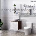 Tủ Treo Phòng Tắm Kèm chậu Caesar L5215+EH48002AWV