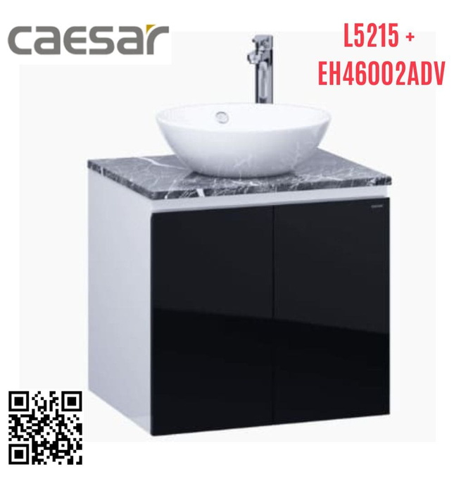 Tủ Treo Phòng Tắm Kèm chậu Caesar L5215+EH46002ADV