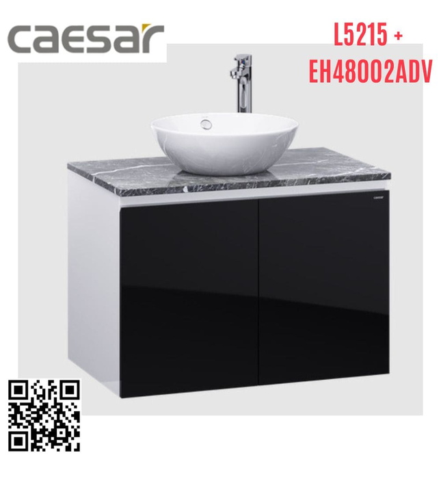 Tủ Treo Phòng Tắm Kèm chậu Caesar L5215+EH48002ADV