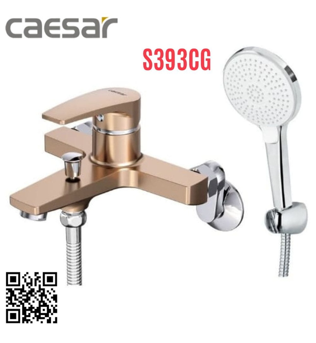 Sen tắm nóng lạnh tay sen 3 chế độ Caesar S393CG 