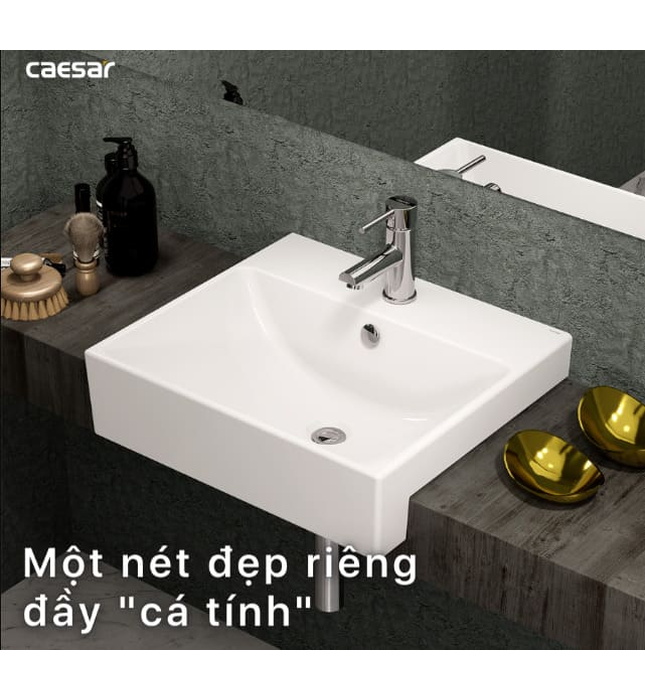 Chậu Rửa Lavabo dương Bàn Caesar LF5301