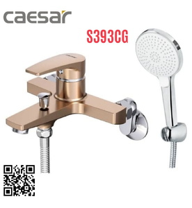 Sen tắm nóng lạnh tay sen 3 chế độ Caesar S393CG 