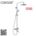 Sen tắm dứng nóng lạnh tay sen 3 chế độ Caesar S338C