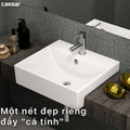 Chậu Rửa Lavabo dương Bàn Caesar LF5301