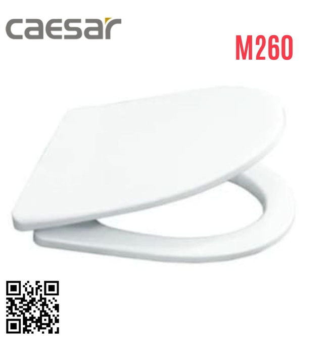 Nắp Êm Bàn Cầu Rơi Êm Caesar M260
