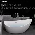 Bồn tắm đặt sàn 1.7m Caesar KT1170