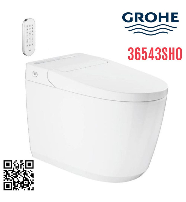 Bồn Cầu Điện Tử Treo Tường Đức Grohe 36543SH0 