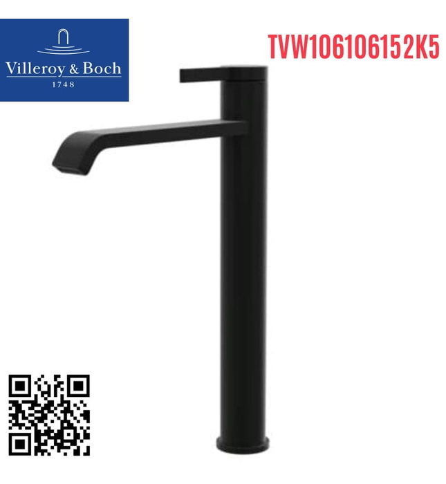 Vòi lavabo nóng lạnh Villeroy-boch Dawn TVW106106152K5