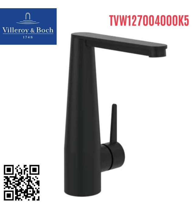 Vòi lavabo nóng lạnh Villeroy-boch Conum TVW127004000K5