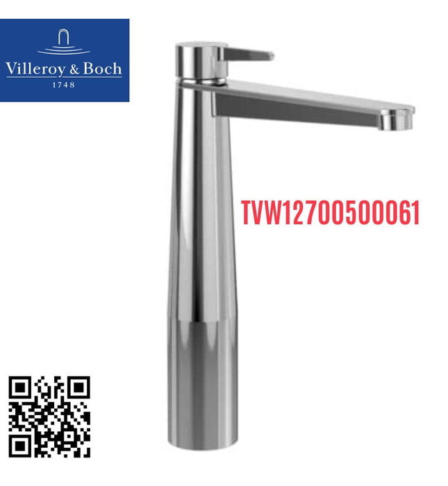 Vòi lavabo nóng lạnh Villeroy-boch Conum TVW12700500061