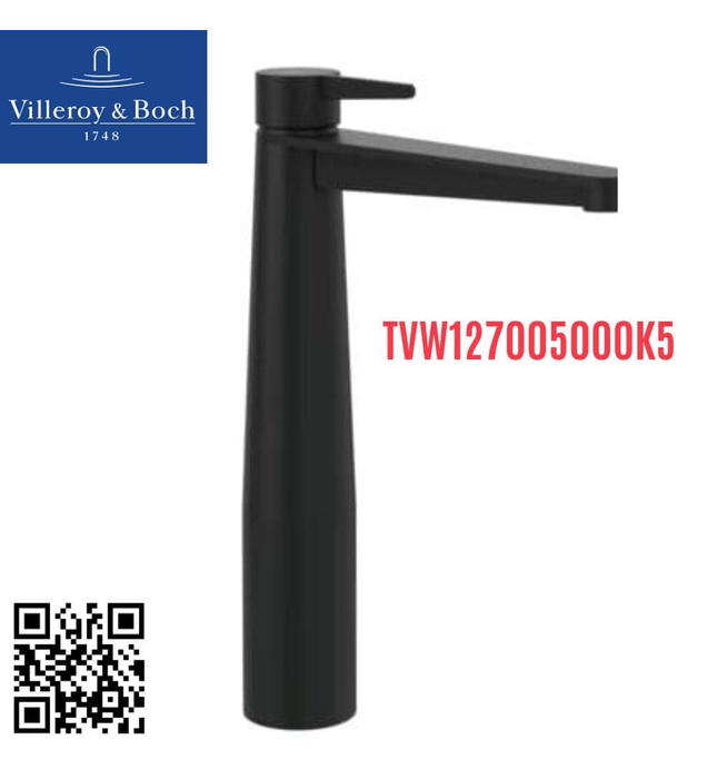 Vòi lavabo nóng lạnh Villeroy-boch Conum TVW127005000K5
