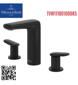 Vòi lavabo nóng lạnh 3 chân Villeroy-boch Antao TVW111001000K5