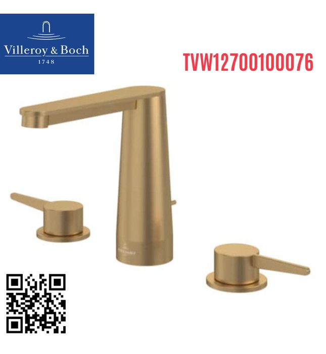Vòi lavabo nóng lạnh Villeroy-boch Conum TVW12700100076