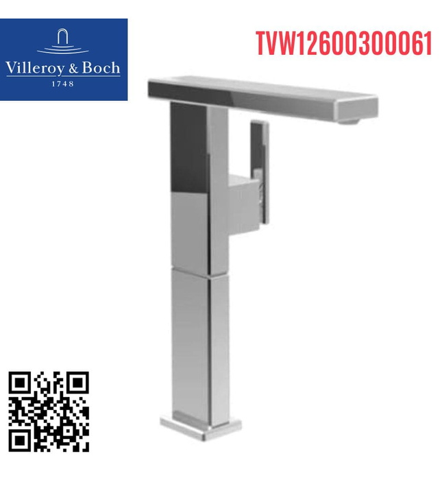 Vòi lavabo nóng lạnh Villeroy-boch Mettlach TVW12600300061