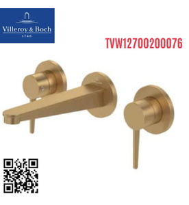 Vòi lavabo nóng lạnh âm tường Villeroy-boch Conum TVW12700200076