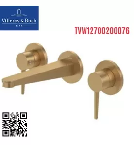 Vòi lavabo nóng lạnh âm tường Villeroy-boch Conum TVW12700200076