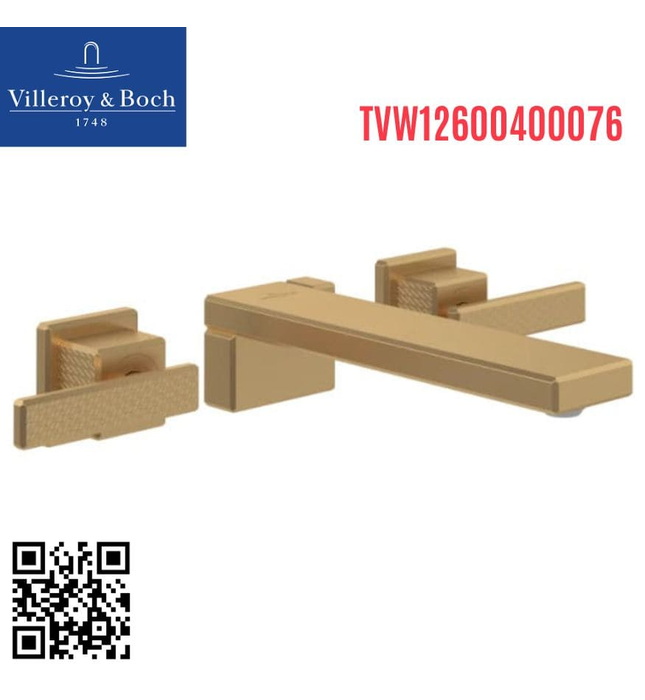 Vòi lavabo âm tường Villeroy-boch Mettlach TVW12600400076