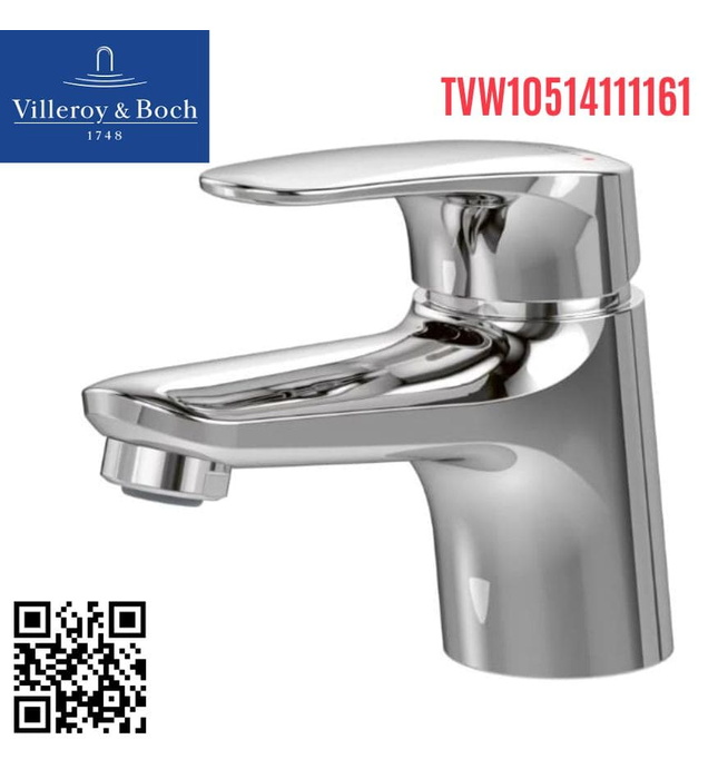 Vòi lavabo nóng lạnh Villeroy-boch O.novo Start TVW10514111161