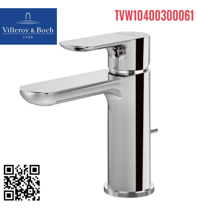 Vòi lavabo nóng lạnh Villeroy-boch O.novo TVW10400300061