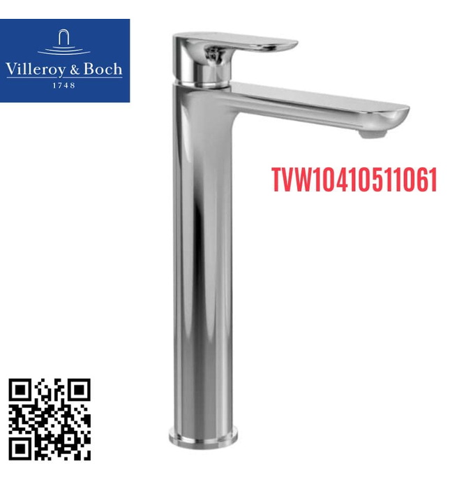 Vòi lavabo nóng lạnh Villeroy-boch O.novo TVW10410511061