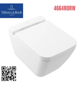 Bồn cầu treo tường Đức Villeroy Boch Finion 4664R0RW