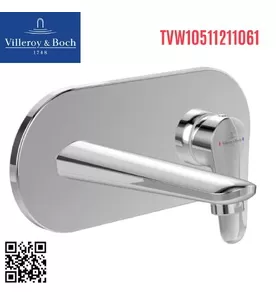 Vòi lavabo âm tường Villeroy-boch O.novo Start TVW10511211061