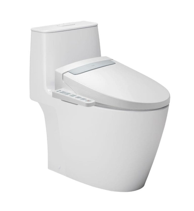 Bồn cầu 1 khối nắp điện tử Inax AC-902+CW-H20VN