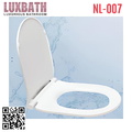 Nắp bệt đóng êm Luxbath NL-007 (vừa cho bồn cầu Roca)