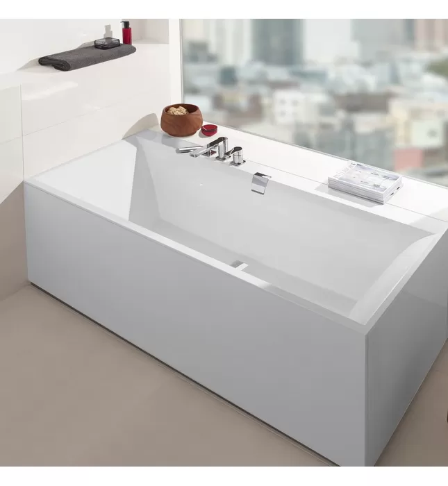 Bồn tắm hình chữ nhật 1.7m Villeroy Boch UBQ170SQE2DV-01