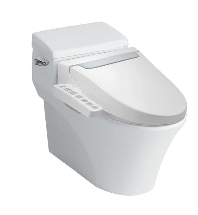 Bồn cầu 1 khối nắp điện tử Inax AC-1017R+CW-H20VN