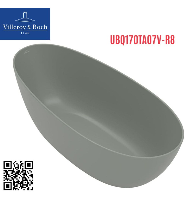 Bồn tắm đặt sàn 1.7m Villeroy Boch Antao UBQ170TAO7V-R8