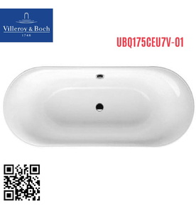 Bồn tắm hình chữ nhật 1.7m Villeroy Boch Cetus UBQ175CEU7V-01