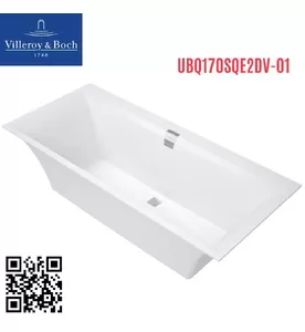 Bồn tắm hình chữ nhật 1.7m Villeroy Boch UBQ170SQE2DV-01